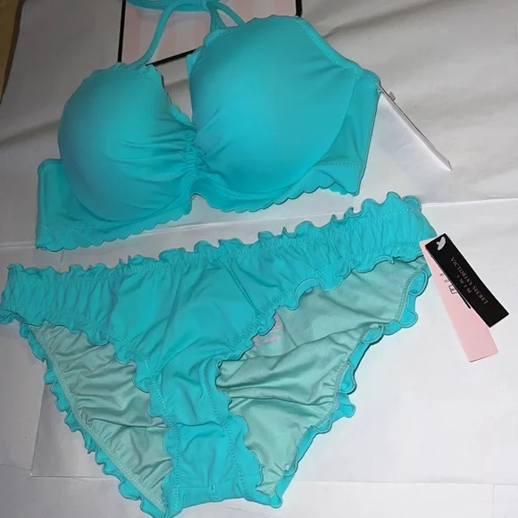 2pcs Victoria’s Secret Swim Bikini Set (36B & M Bottom) - Picture 3 of 13